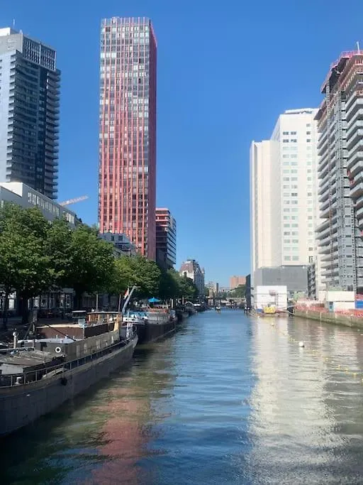 Stunning View Apt Free Parking Apartment Rotterdam
