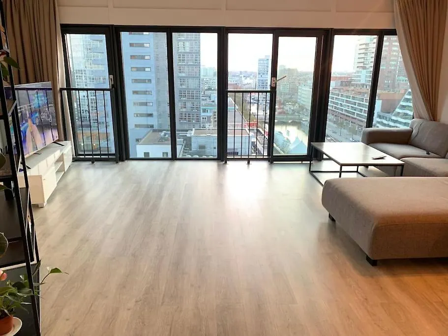 Stunning View Apt Free Parking Apartment Rotterdam 0*,